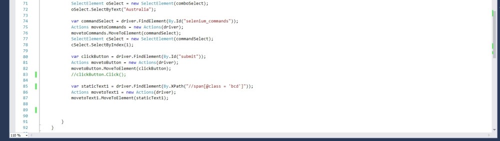 Online form code snippet 3